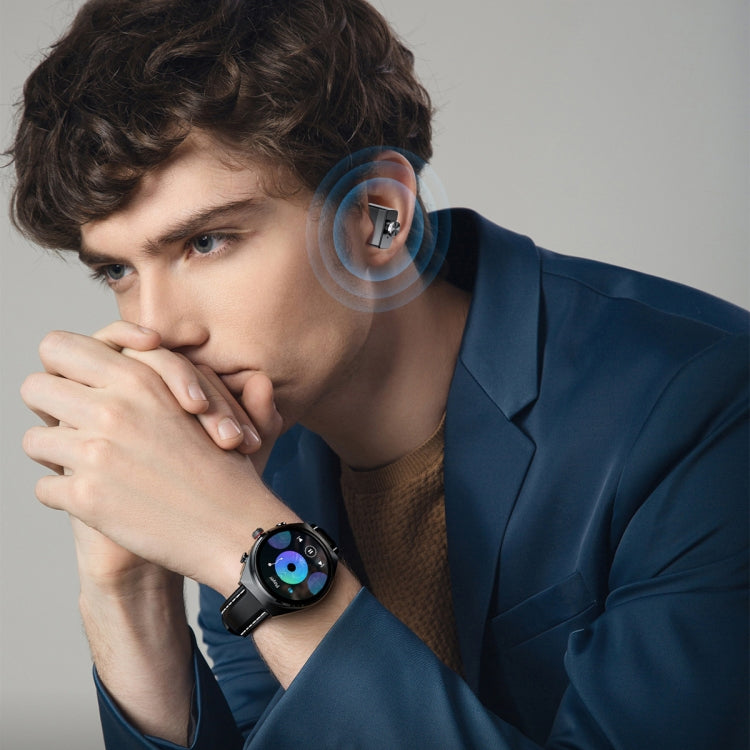 GT95 1.53 inch IPS Screen 2 in 1 Bluetooth Earphone Smart Watch(Silver)