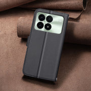 For Redmi K70 / K70 Pro Square Texture Leather Phone Case(Black)