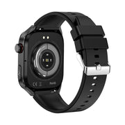TK16 2.04 inch LCD Screen Silicone Strap Smart Watch Supports Wellness Tracking(Black)