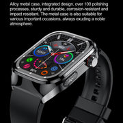 TK16 2.04 inch LCD Screen Silicone Strap Smart Watch Supports Wellness Tracking(Grey)