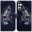 For Samsung Galaxy S25+ 5G Coloured Drawing Flip Leather Phone Case(Lion) - Galaxy S25+ 5G Cases by PMC Jewellery | Online Shopping South Africa | PMC Jewellery | Buy Now Pay Later Mobicred