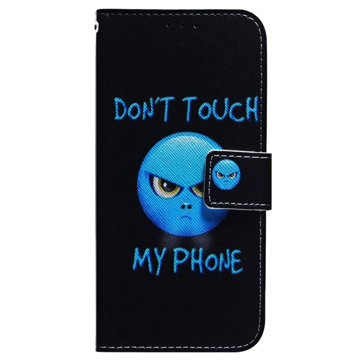 For Samsung Galaxy S25+ 5G Coloured Drawing Flip Leather Phone Case(Anger)