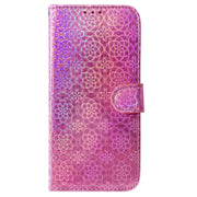 For Samsung Galaxy S25 5G Colorful Magnetic Buckle Leather Phone Case(Pink)