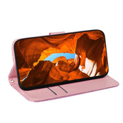 For Samsung Galaxy S25 5G Colorful Magnetic Buckle Leather Phone Case(Pink)