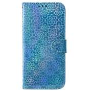 For Samsung Galaxy S25+ 5G Colorful Magnetic Buckle Leather Phone Case(Blue)