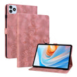 For itel VistaTab 30 Lily Embossed Leather Tablet Case(Pink) - Others by PMC TechLife | Online Shopping South Africa | PMC TechLife | Buy Now Pay Later Mobicred