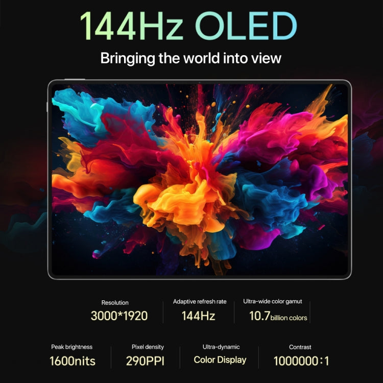 Honor MagicPad2 WiFi Tablet PC, 8GB+256GB, 12.3 inch MagicOS 8.0.1 Qualcomm Snapdragon 8s Gen 3 Octa Core(White)