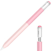 For Apple Pencil USB-C Gradient Silicone Stylus Protective Case(Pink)