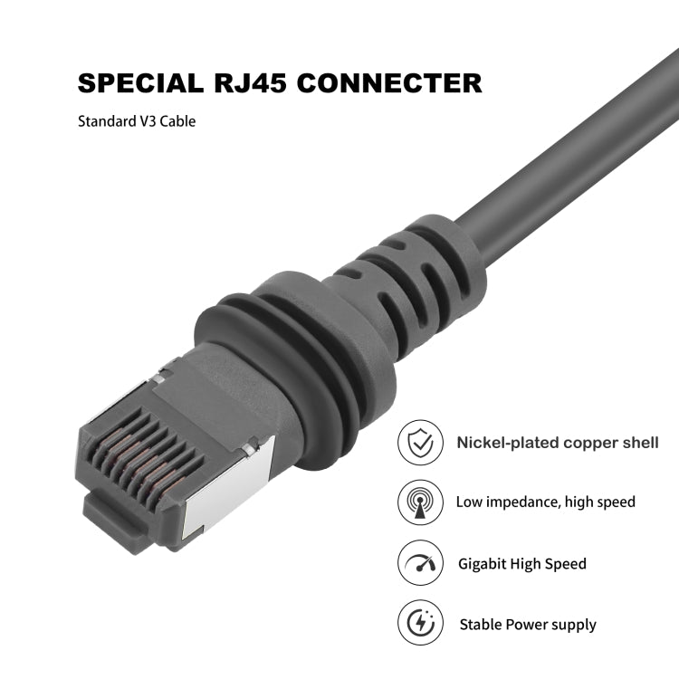 Satellite Dedicated Ethernet Cable for Starlink Actuated Gen 3, Length:23m