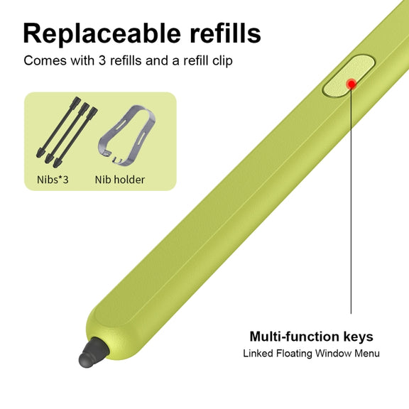 For Samsung Galaxy Z Fold5 Special Electromagnetic Stylus Pen(Green)