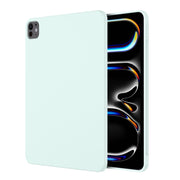 For iPad Pro 11 2024 Mutural Silicone Microfiber Tablet Case(Sky Blue)
