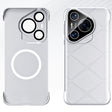 For Huawei Pura 70 Borderless Upshrink Camera Protection Magnetic Phone Case(Silver) - free shipping - PMC Jewellery - Order now!
