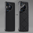 For Huawei Pura 70 Ultra Borderless Upshrink Camera Protection Phone Case(Black) - Huawei Cases by PMC Jewellery | Online Shopping South Africa | PMC Jewellery | Buy Now Pay Later Mobicred
