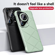 For Huawei Pura 70 Ultra Borderless Upshrink Camera Protection Phone Case(Black)