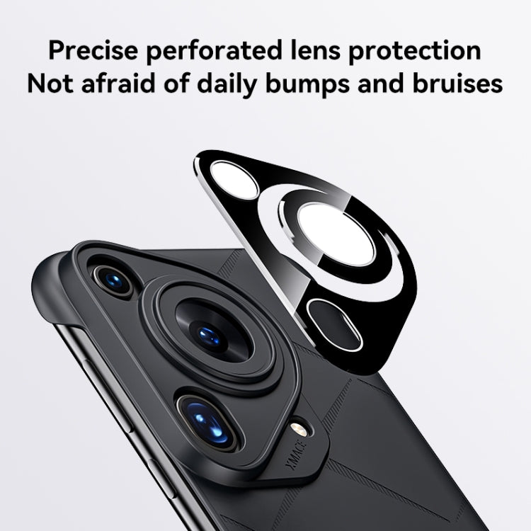 For Huawei Pura 70 Pro Borderless Upshrink Camera Protection Phone Case(Green)