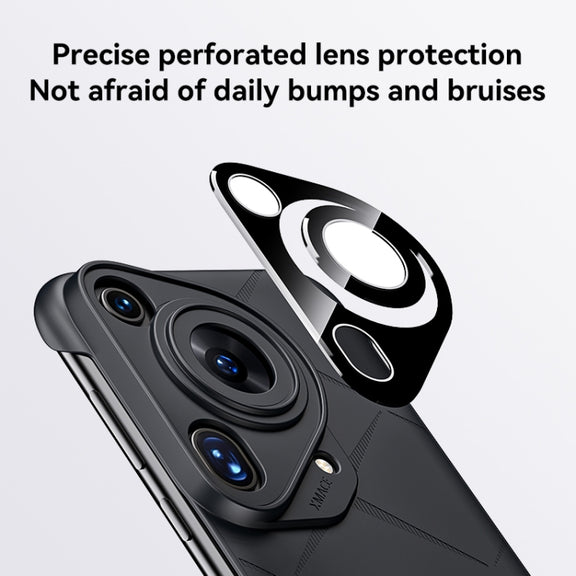 For Huawei Pura 70 Pro Borderless Upshrink Camera Protection Phone Case(Green)