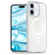 For iPhone 16 Plus Glitter Powder TPU Hybrid PC MagSafe Phone Case(Translucent) - free shipping - PMC TechLife - Order now!
