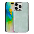 For iPhone 16 Pro Electroplated Side PU Hybrid TPU MagSafe Phone Case(Green) - iPhone 16 Pro Cases by PMC TechLife | Online Shopping South Africa | PMC TechLife | Buy Now Pay Later Mobicred