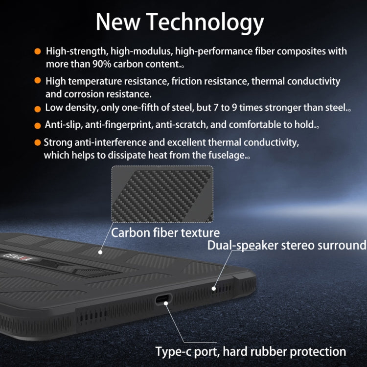 CENAVA A868T IP68 Rugged Tablet PC, 6GB+128GB, 8.68 inch Android 13 MT8788 Octa Core, 4G Network(US Plug)