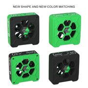 Mijing FS-11 Cooling + UV Curing + Smoke Extraction Honeycomb Radiating Fan(Black)