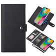 For iPhone 16 ViLi GHA-C Series RFID MagSafe Magnetic Flip Leather Phone Case(Black) - iPhone 16 Cases by ViLi | Online Shopping South Africa | PMC TechLife | Buy Now Pay Later Mobicred