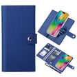 For iPhone 16 Pro Max ViLi GHA-C Series RFID MagSafe Magnetic Flip Leather Phone Case(Blue) - free shipping - PMC TechLife - Order now!