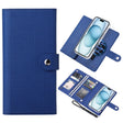 For iPhone 15 ViLi GHA-C Series RFID MagSafe Magnetic Flip Leather Phone Case(Blue) - free shipping - PMC TechLife - Order now!