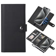For iPhone 15 Pro ViLi GHA-C Series RFID MagSafe Magnetic Flip Leather Phone Case(Black) - iPhone 15 Pro Cases by ViLi | Online Shopping South Africa | PMC TechLife | Buy Now Pay Later Mobicred
