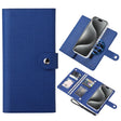 For iPhone 15 Pro ViLi GHA-C Series RFID MagSafe Magnetic Flip Leather Phone Case(Blue) - free shipping - PMC TechLife - Order now!