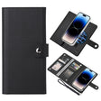 For iPhone 14 Pro Max ViLi GHA-C Series RFID MagSafe Magnetic Flip Leather Phone Case(Black) - iPhone 14 Pro Max Cases by ViLi | Online Shopping South Africa | PMC TechLife | Buy Now Pay Later Mobicred