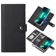 For iPhone 13 Pro Max ViLi GHA-C Series RFID MagSafe Magnetic Flip Leather Phone Case(Black) - free shipping - PMC TechLife - Order now!