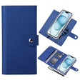 For iPhone 15 ViLi GHB-C Series RFID MagSafe Magnetic Flip Leather Phone Case(Blue) - iPhone 15 Cases by ViLi | Online Shopping South Africa | PMC TechLife | Buy Now Pay Later Mobicred