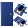 For iPhone 14 Pro Max ViLi GHB-C Series RFID MagSafe Magnetic Flip Leather Phone Case(Blue) - iPhone 14 Pro Max Cases by ViLi | Online Shopping South Africa | PMC TechLife | Buy Now Pay Later Mobicred