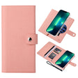 For iPhone 13 Pro Max ViLi GHB-C Series RFID MagSafe Magnetic Flip Leather Phone Case(Pink) - iPhone 13 Pro Max Cases by ViLi | Online Shopping South Africa | PMC TechLife | Buy Now Pay Later Mobicred