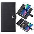For iPhone 13 ViLi GHB-C Series RFID MagSafe Magnetic Flip Leather Phone Case(Black) - iPhone 13 Cases by ViLi | Online Shopping South Africa | PMC TechLife | Buy Now Pay Later Mobicred