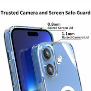 For iPhone 16 ViLi MAG-C Series MagSafe Magnetic PC + TPU Phone Case(Transparent)