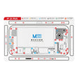 For iPhone 15 Plus MaAnt Double-sided Screw Positioning Flexible Soft Magnetic Pad - Magnetic Screws Mat by MaAnt | Online Shopping South Africa | PMC TechLife | Buy Now Pay Later Mobicred
