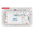 For iPhone 15 Pro Max MaAnt Double-sided Screw Positioning Flexible Soft Magnetic Pad - Magnetic Screws Mat by MaAnt | Online Shopping South Africa | PMC TechLife | Buy Now Pay Later Mobicred