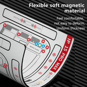 For iPhone 14 Pro Max MaAnt Double-sided Screw Positioning Flexible Soft Magnetic Pad