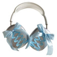 For Apple AirPods Max Headphones Ribbon Transparent Protective Case(Blue) - For AirPods Max by PMC Jewellery | Online Shopping South Africa | PMC Jewellery | Buy Now Pay Later Mobicred