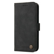 For Redmi K70 Ultra Skin Feel Life Tree Metal Button Leather Phone Case(Black)