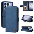 For Redmi K70 Ultra Skin Feel Life Tree Metal Button Leather Phone Case(Blue) - Xiaomi Cases by PMC Jewellery | Online Shopping South Africa | PMC Jewellery | Buy Now Pay Later Mobicred
