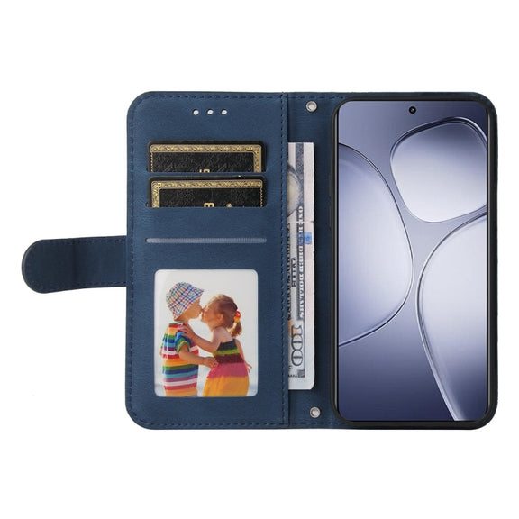For Redmi K70 Ultra Skin Feel Life Tree Metal Button Leather Phone Case(Blue)