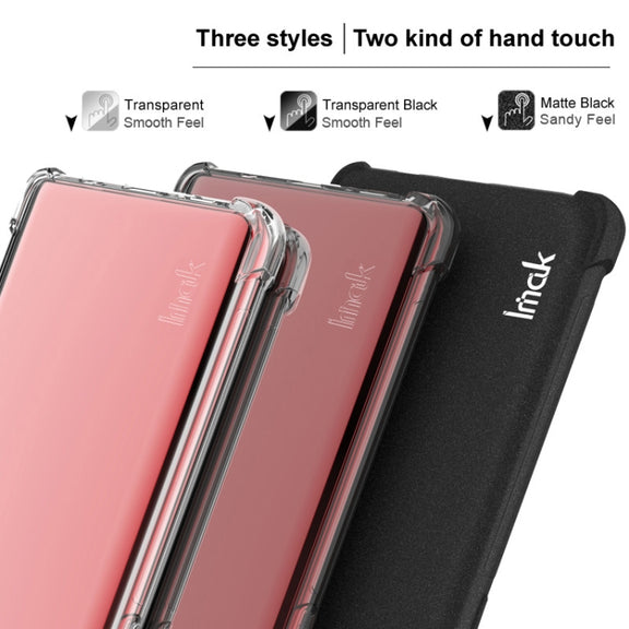 For Google Pixel 9 / Pixel 9 Pro imak Shockproof Airbag TPU Phone Case(Transparent)