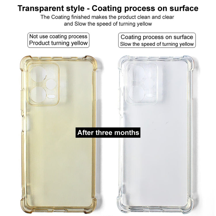 For Google Pixel 9 / Pixel 9 Pro imak Shockproof Airbag TPU Phone Case(Transparent)