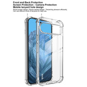 For Google Pixel 9 Pro XL IMAK Space Shield PC + TPU Airbag Shockproof Phone Case(Transparent)
