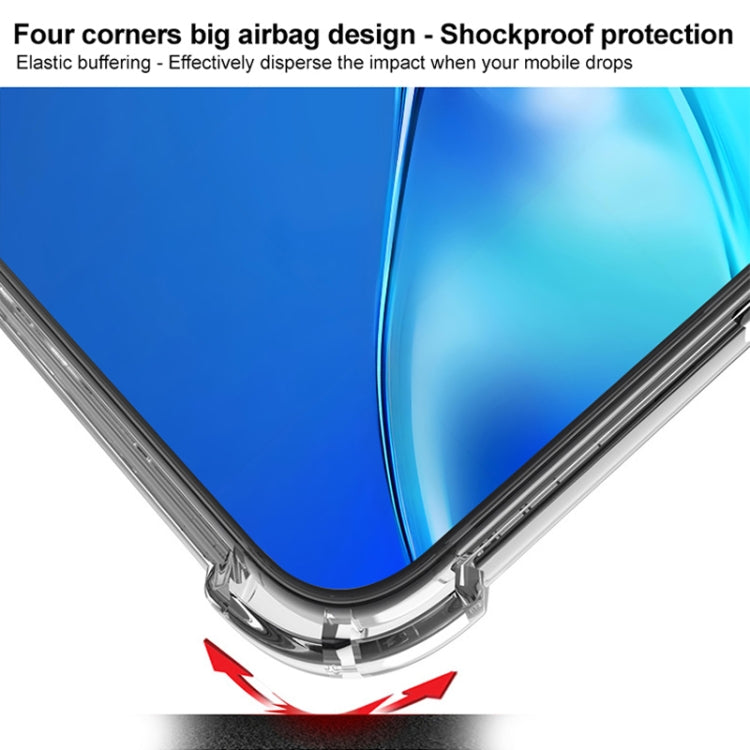 For Google Pixel 9 Pro XL IMAK Space Shield PC + TPU Airbag Shockproof Phone Case(Transparent)