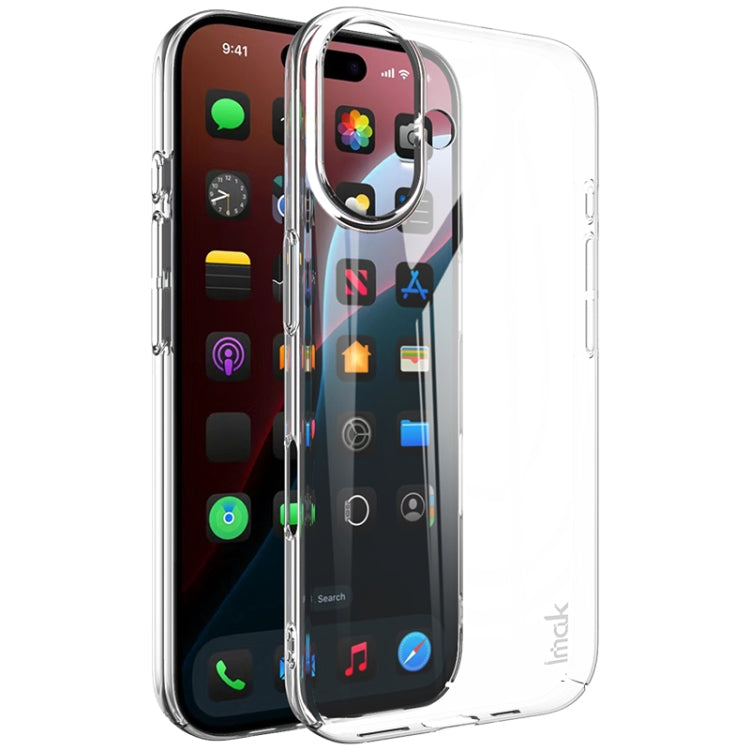 For iPhone 16 IMAK Wing II Wear-resisting Crystal Phone Case