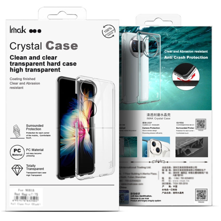 For iPhone 16 IMAK Wing II Wear-resisting Crystal Phone Case