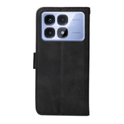 For Redmi K70 Ultra Classic Calf Texture Flip Leather Phone Case(Black)